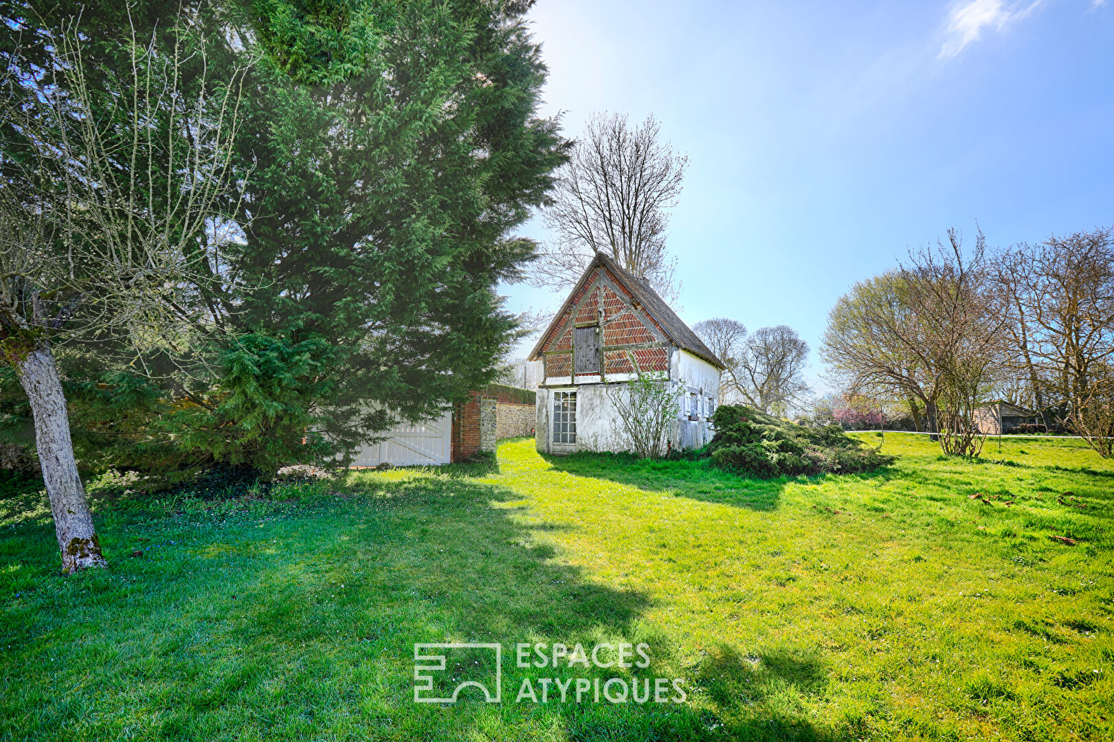 Authentique chaumière normande au calme