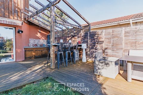 Maison familiale avec piscine à l’Aiguillon