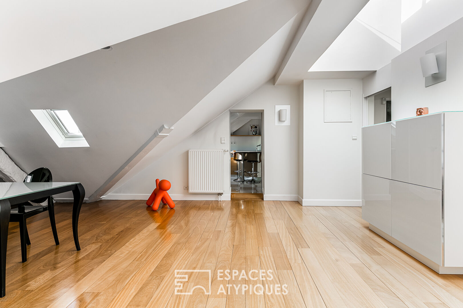 Appartement loft dernier étage en hyper-centre