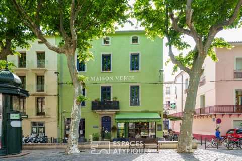 « La Maison Verte » à Sète : immeuble de charme au coeur de la ville