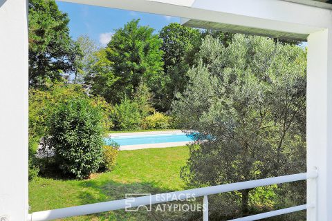 Maison d’architecte avec piscine