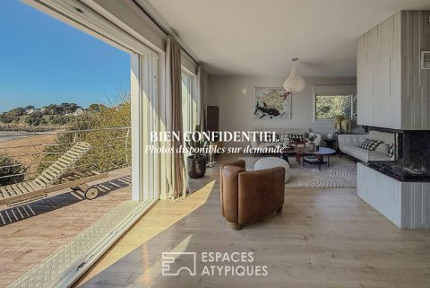 Vue mer panoramique et tranquillité absolue, au coeur d’un cadre balnéaire exceptionnel !