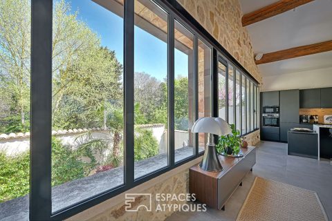 Renovated character farmhouse, between nature and modernity in Lattes