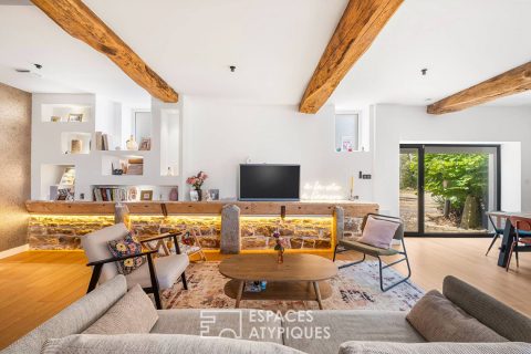 Country spirit and contemporary lines in Mionnay
