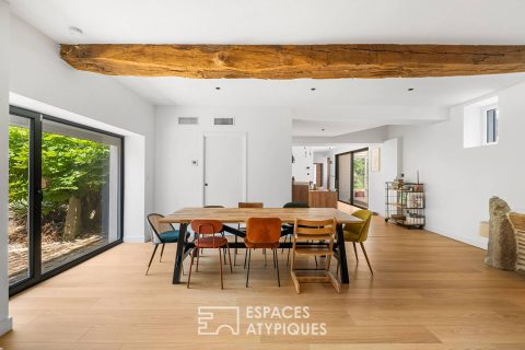 Country spirit and contemporary lines in Mionnay