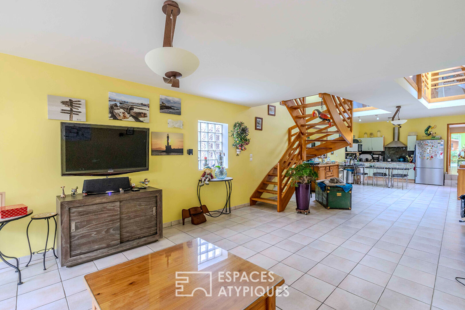 Maison-appartement dans le quartier prisé de Porcé !