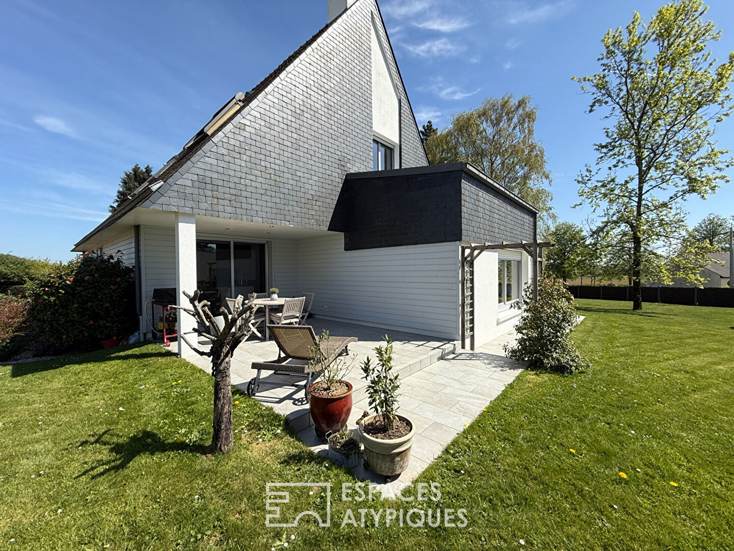 Maison d’architecte à quinze minutes au Sud de Rennes