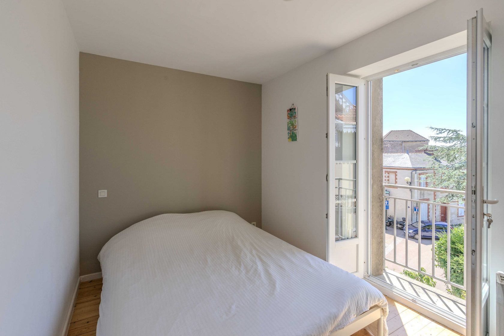 Appartement au dernier étage avec terrasse et vue