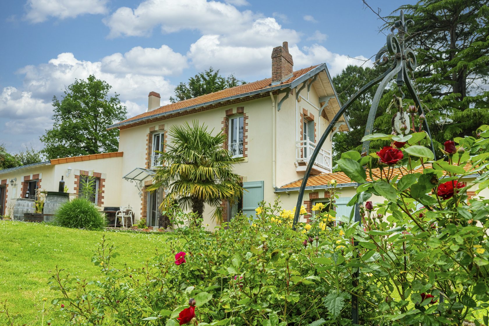 Maison de charme sur son jardin de vacances