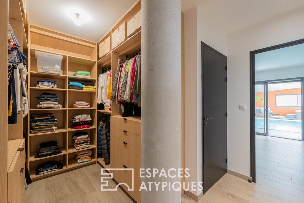 Maison haut de gamme et son espace bien-être