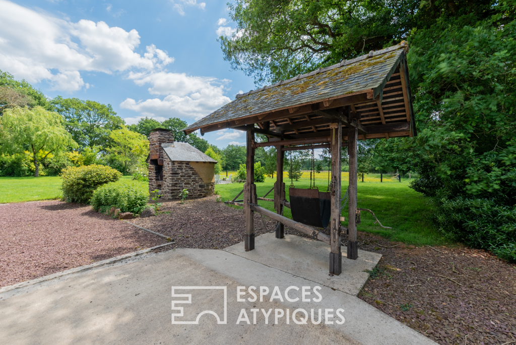 Propriété de campagne en lisière de forêt de Brocéliande