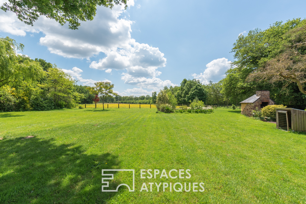 Propriété de campagne en lisière de forêt de Brocéliande