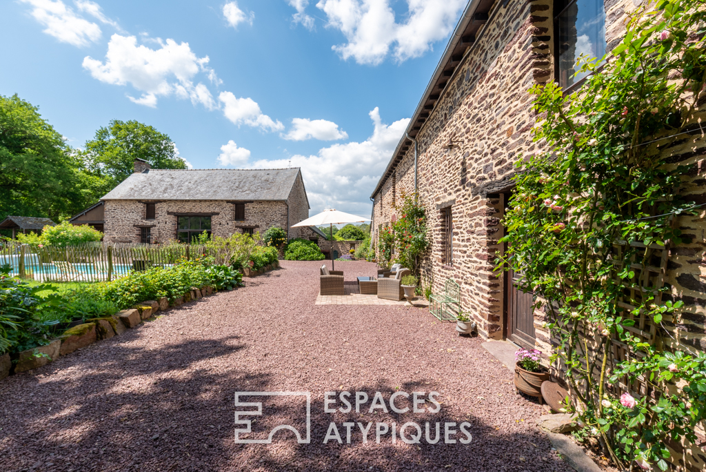 Propriété de campagne en lisière de forêt de Brocéliande