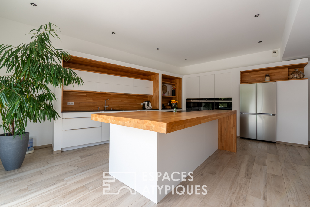 Maison haut de gamme et son espace bien-être