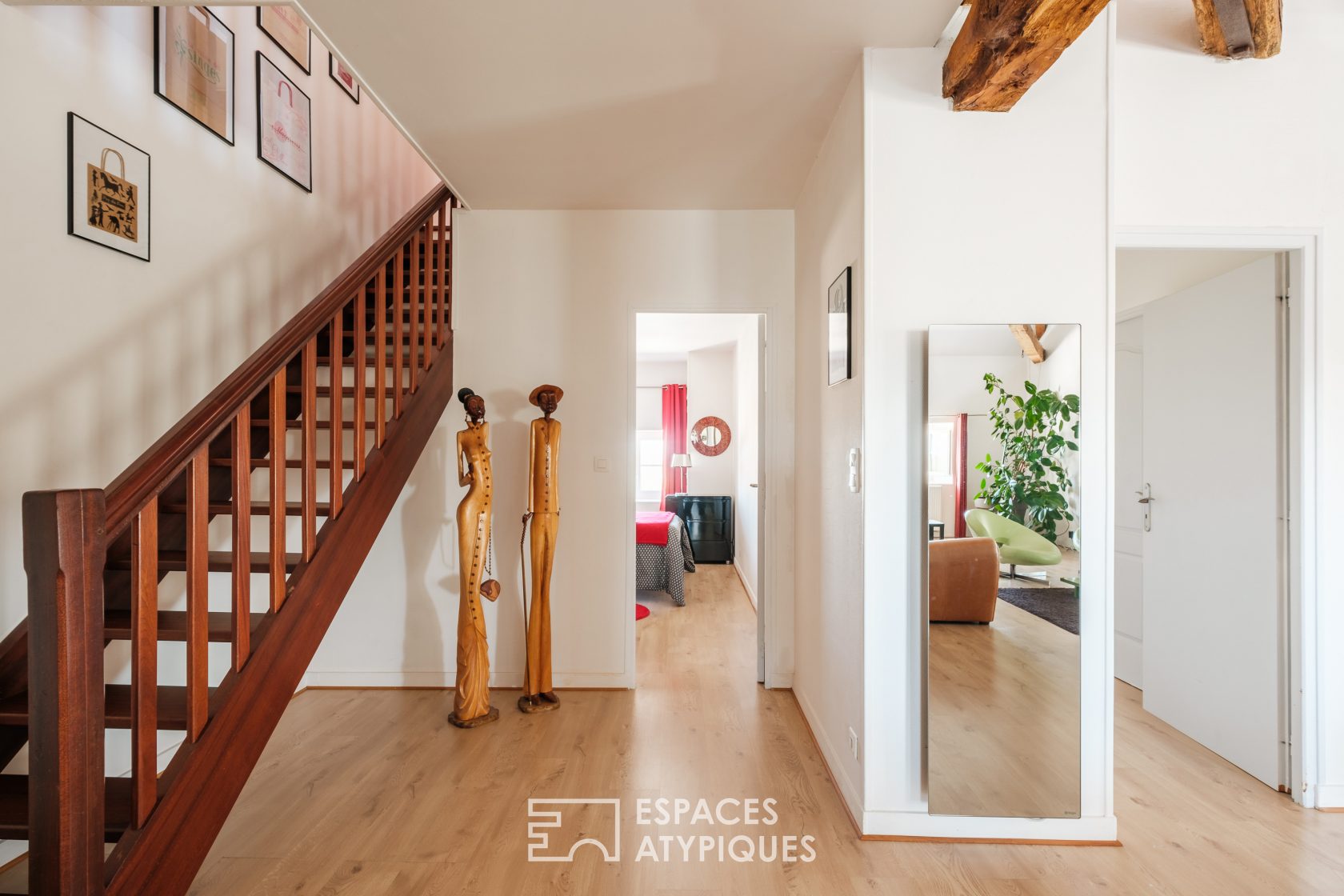 Apartment building with great character