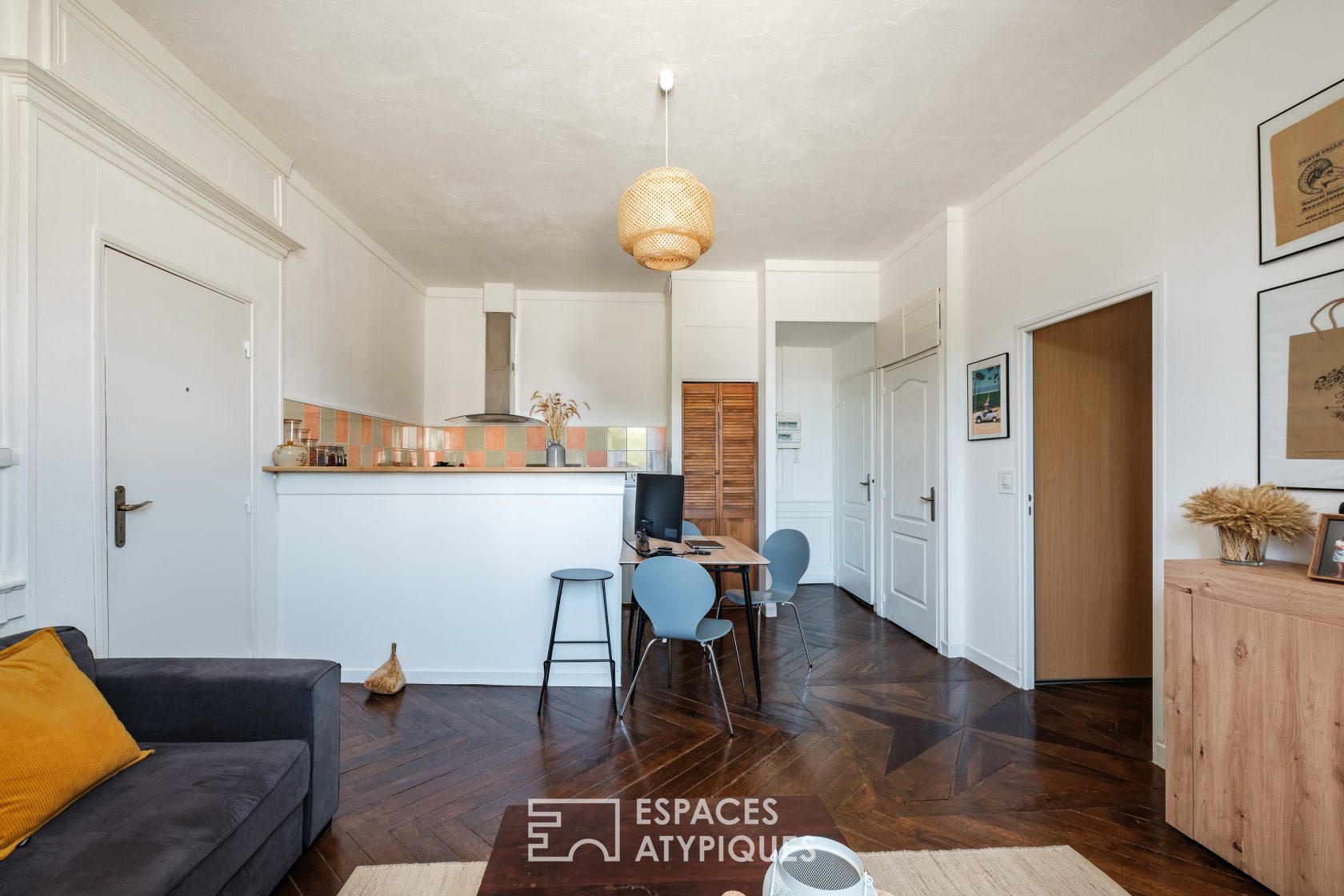 Apartment building with great character