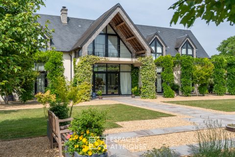 La villa d’architecte aux courbes contemporaines