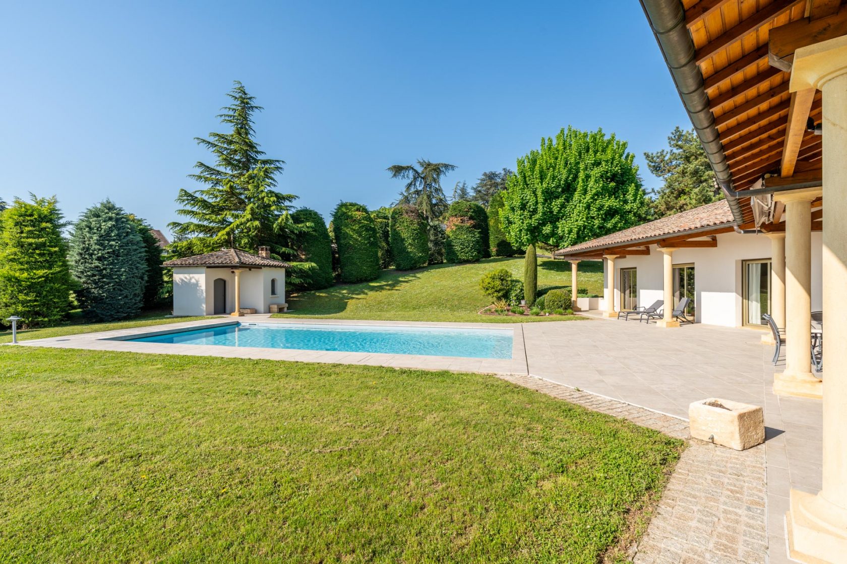 Villa with view of Mont Blanc