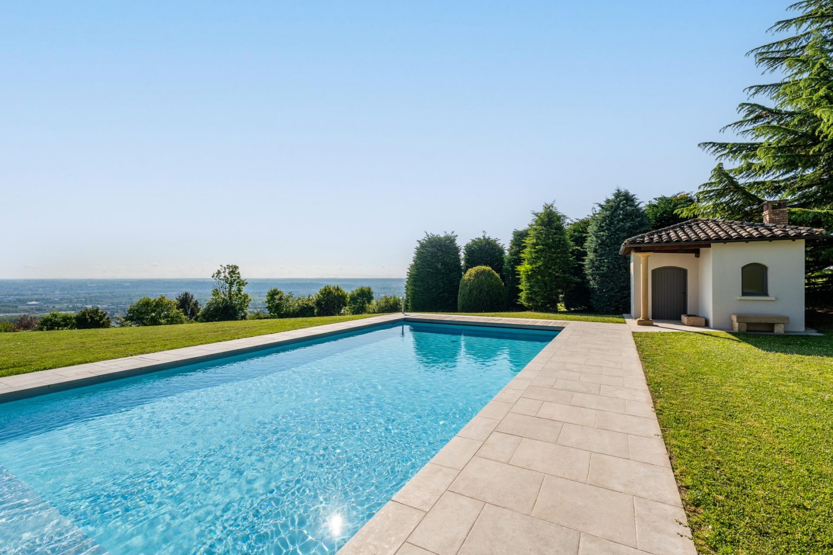Villa with view of Mont Blanc
