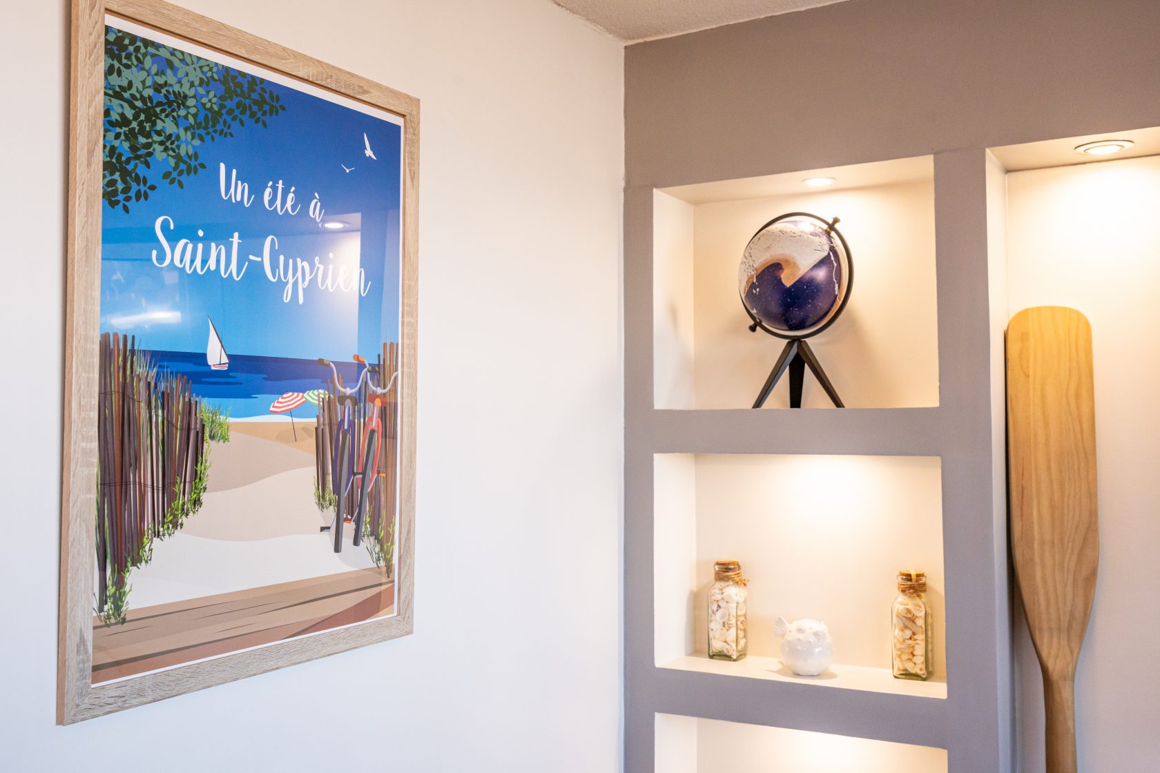 Appartement traversant avec vue imprenable sur la Méditerranée