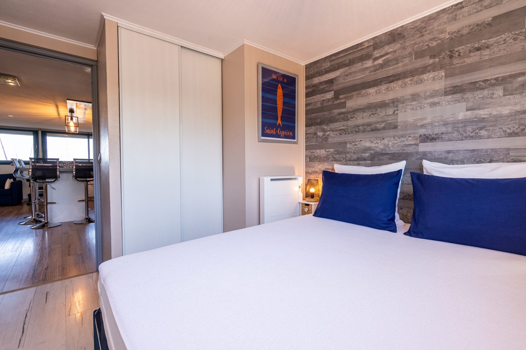Appartement traversant avec vue imprenable sur la Méditerranée