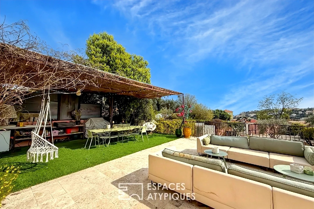 The sweetness of life in a characterful Niçoise villa in Nice