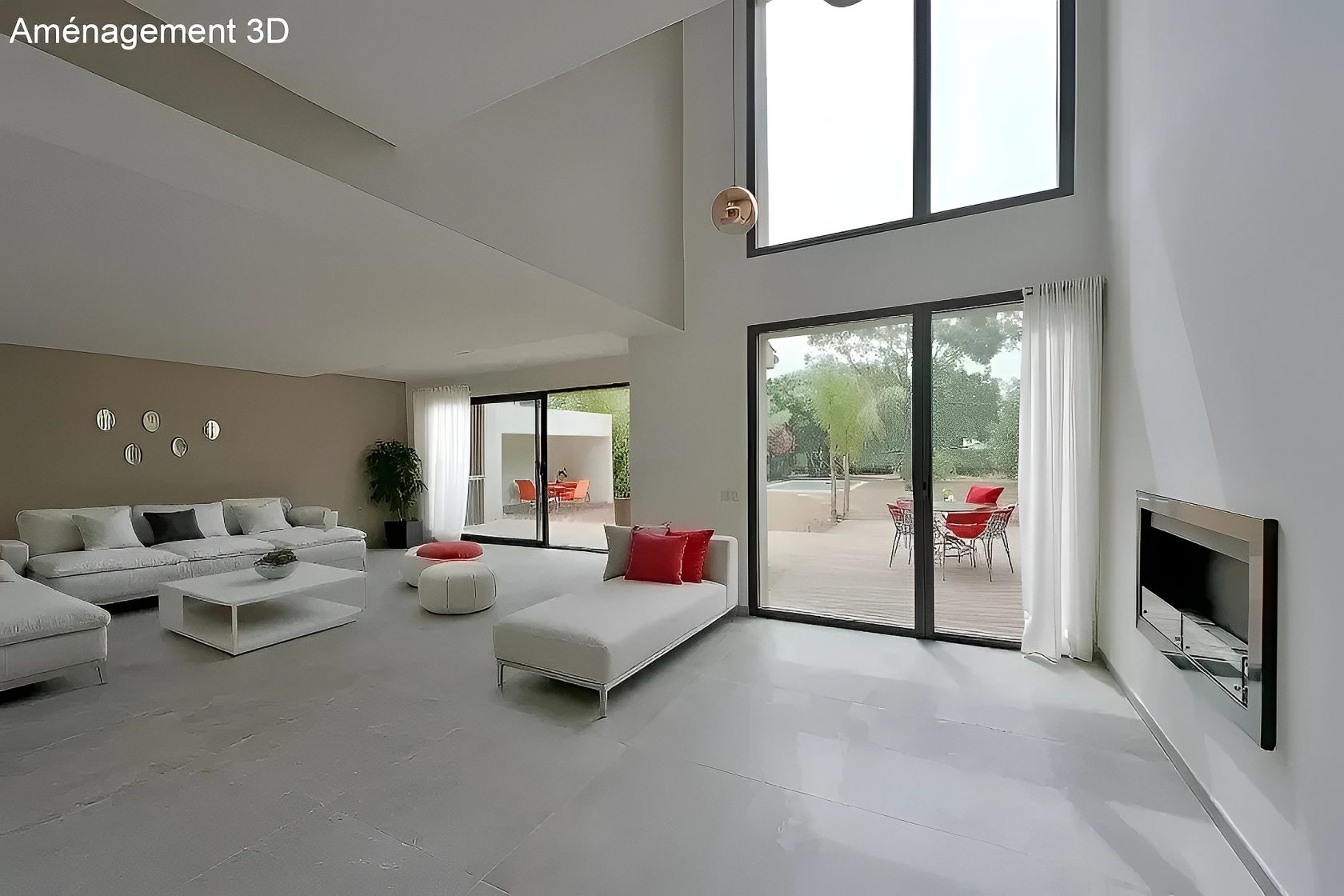 Superb renovated villa with large garden, swimming pool and pool house