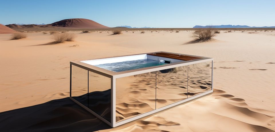 La mini-piscine par Petite Source : une oasis au cœur de la maison