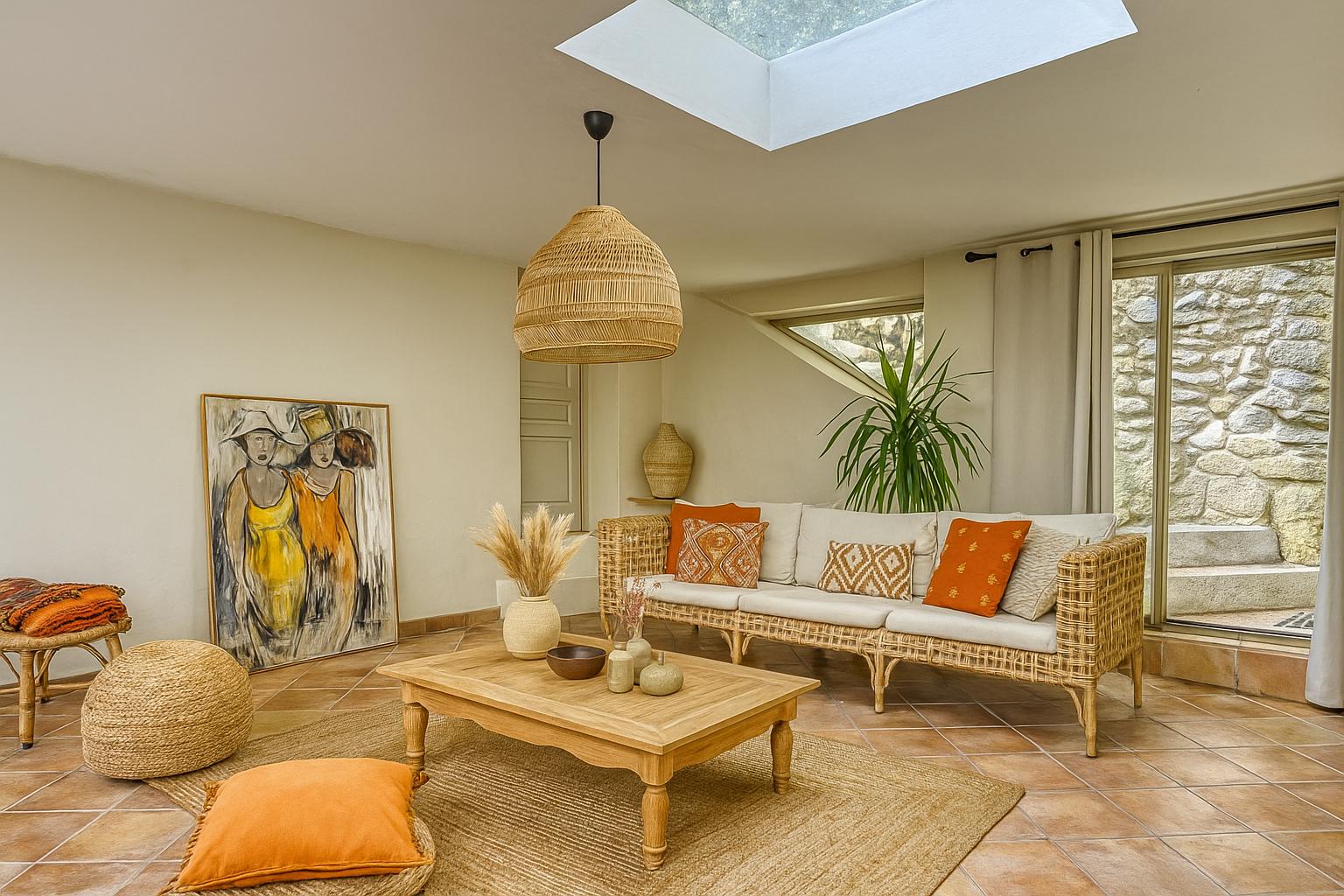 Lovely renovated house with garden and swimming pool