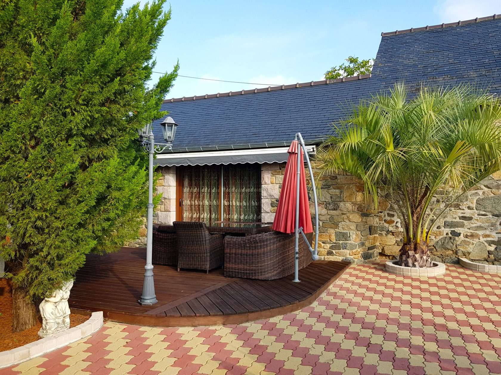 Ensemble immobilier Longère et Gîte au calme à la campagne proche de la mer
