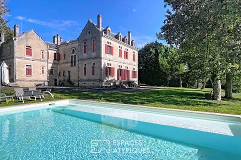 19th century manor house completely renovated 45 minutes from Bordeaux