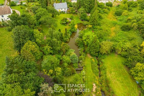 Maison familiale et son jardin exceptionnel