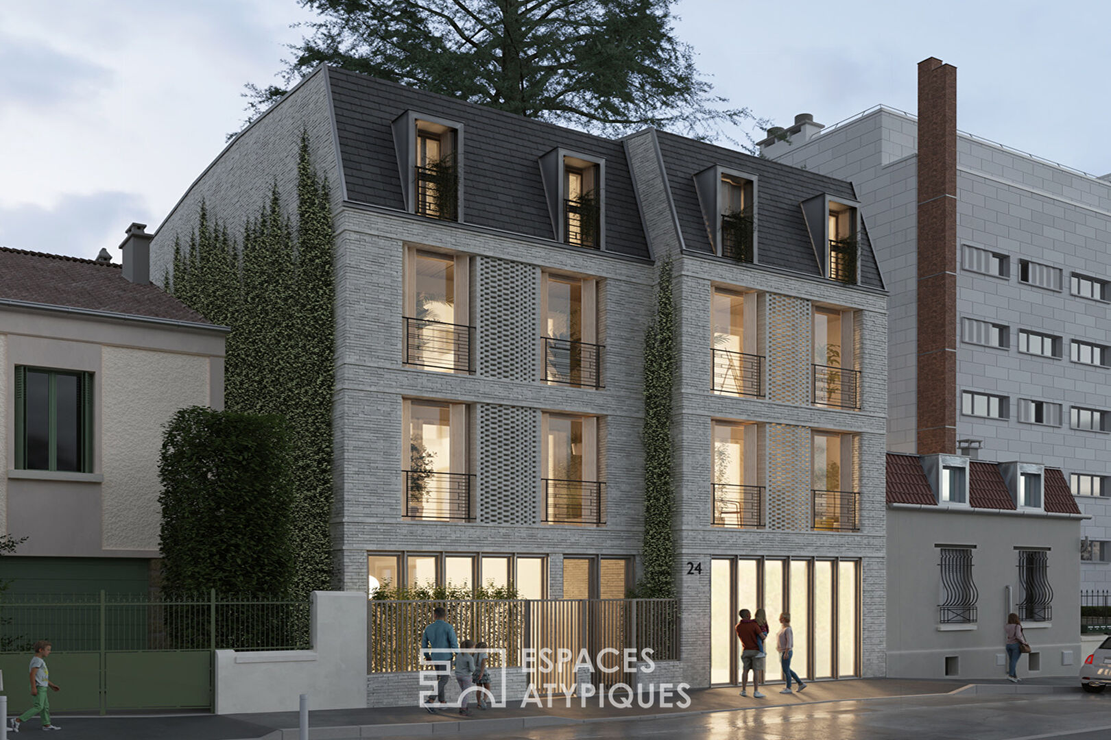 Exceptional duplex in Vincennes