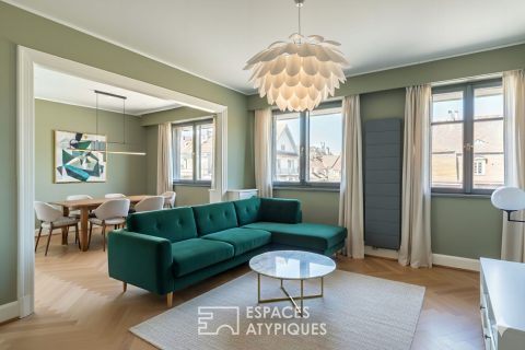 Appartement à rénover quartier de l’Orangerie avec garage et balcon