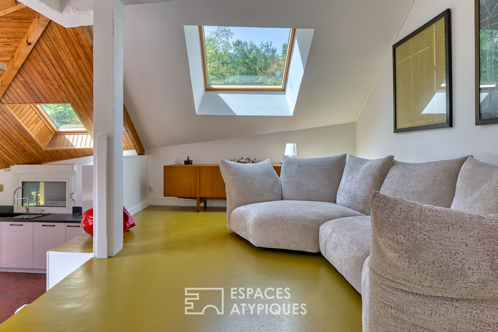 Maison d’architecte en bordure du Golf du Champ de Bataille