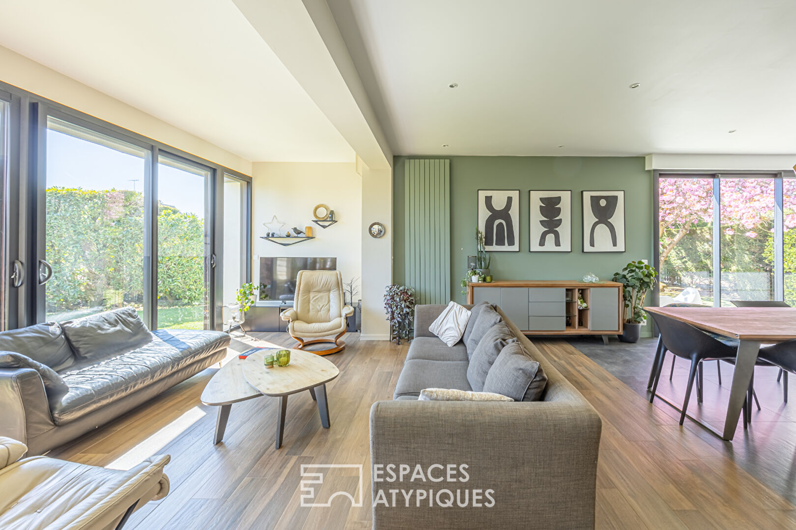Maison d’architecte de plain pied avec jardin  Amiens Sud-Est