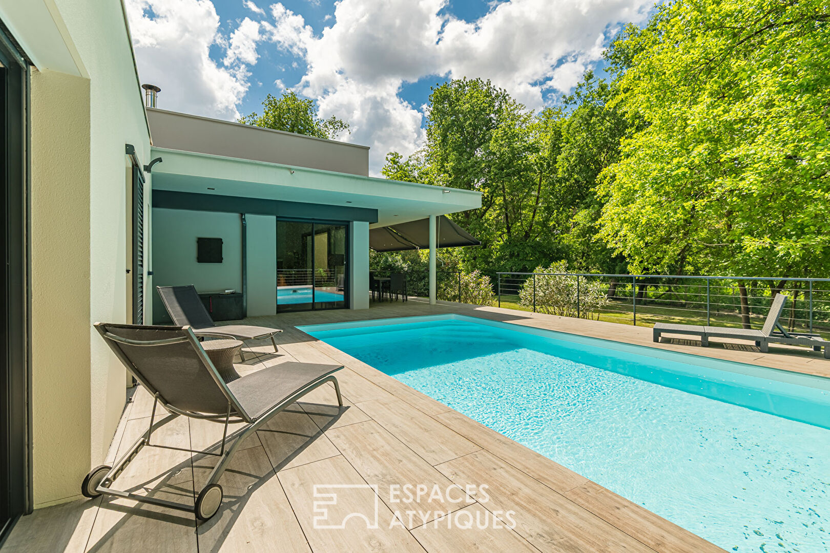 Maison d’architecte contemporaine au coeur de la nature