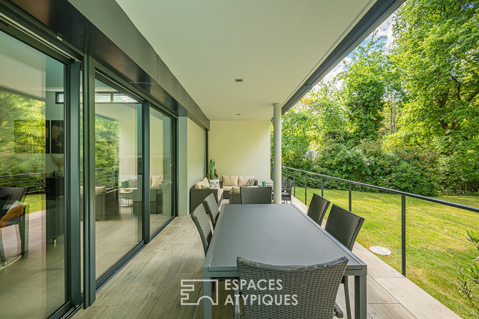 Maison d’architecte contemporaine au coeur de la nature