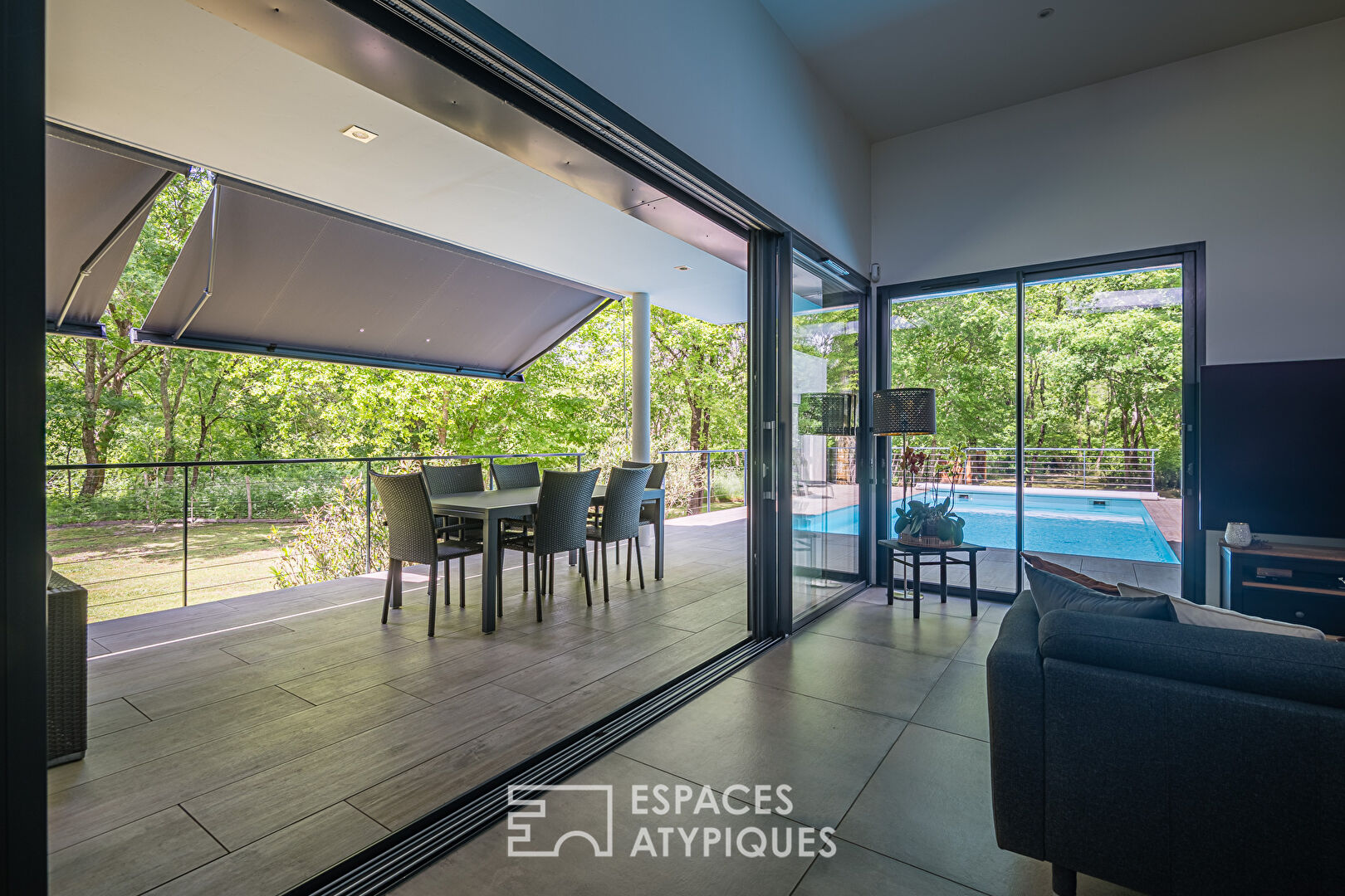 Maison d’architecte contemporaine au coeur de la nature