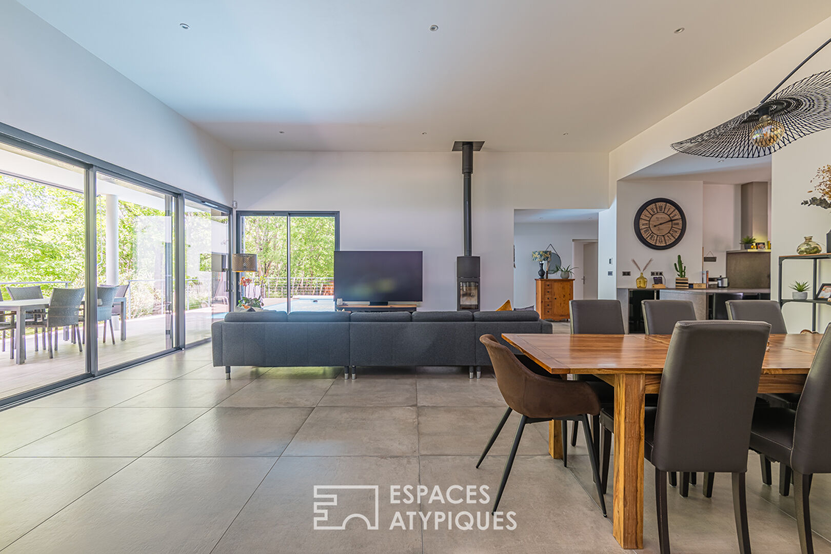 Maison d’architecte contemporaine au coeur de la nature