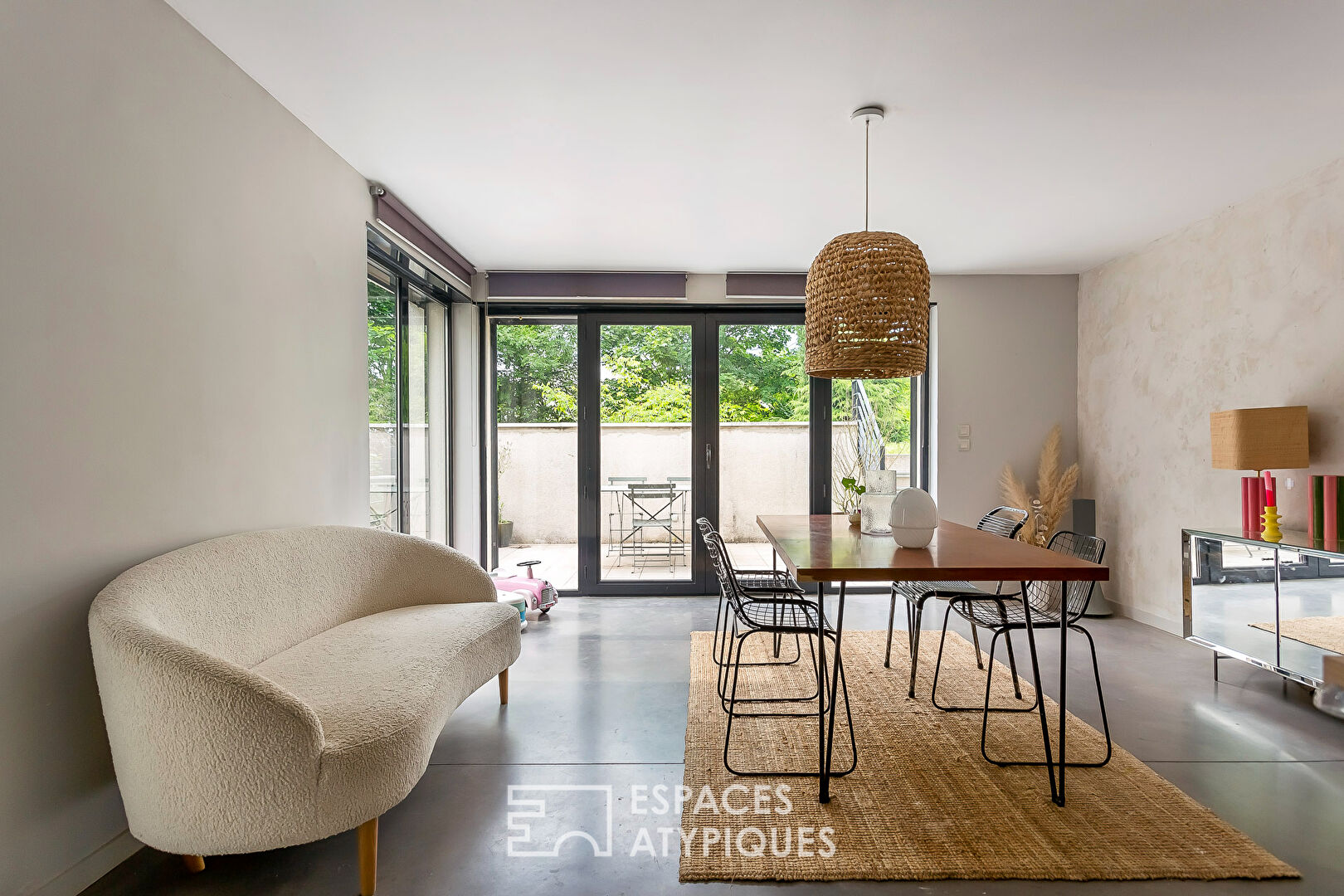 Maison d’architecte avec vue dégagée