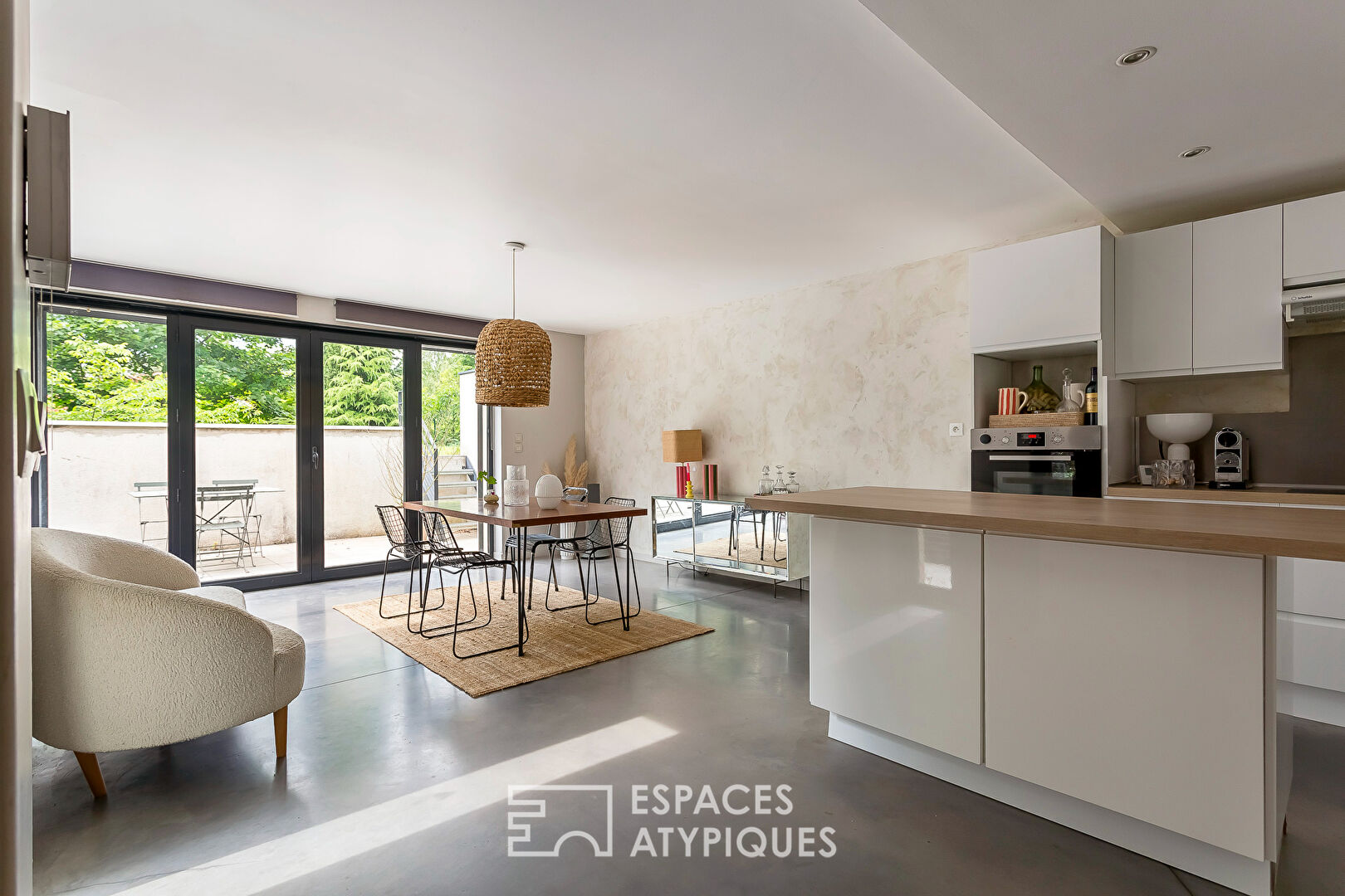 Maison d’architecte avec vue dégagée