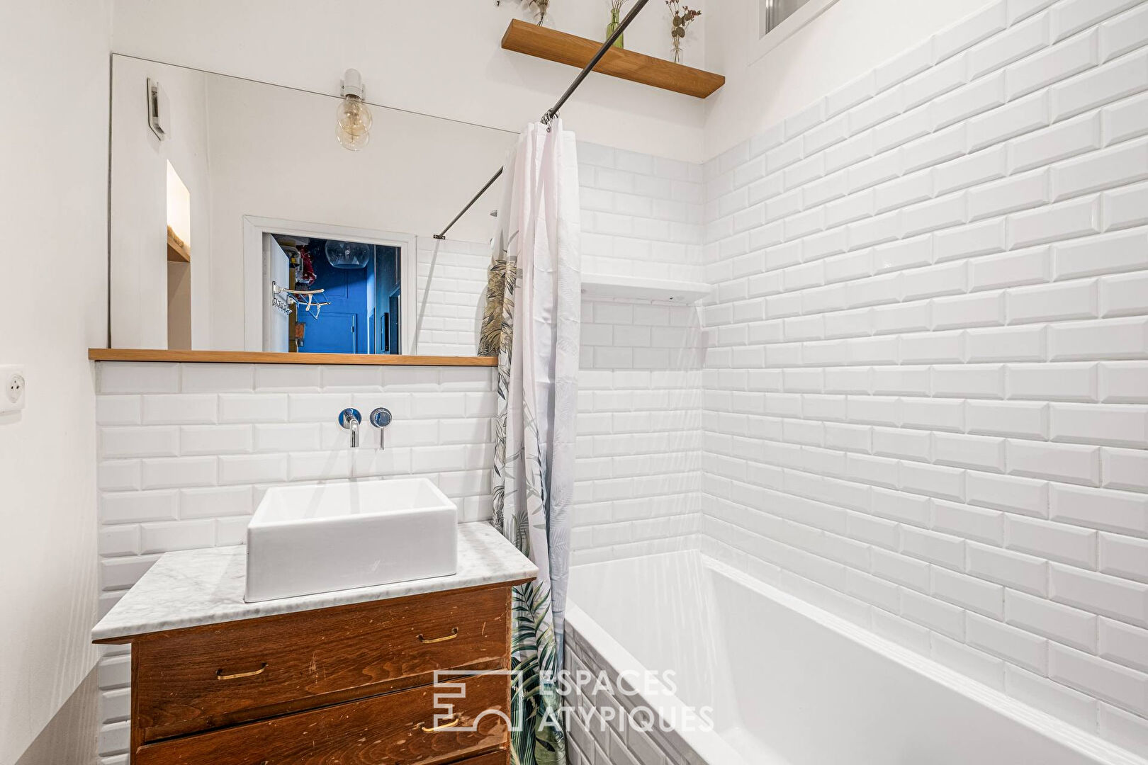 Appartement ancien rénové avec jardin en plein coeur de Saint-Just