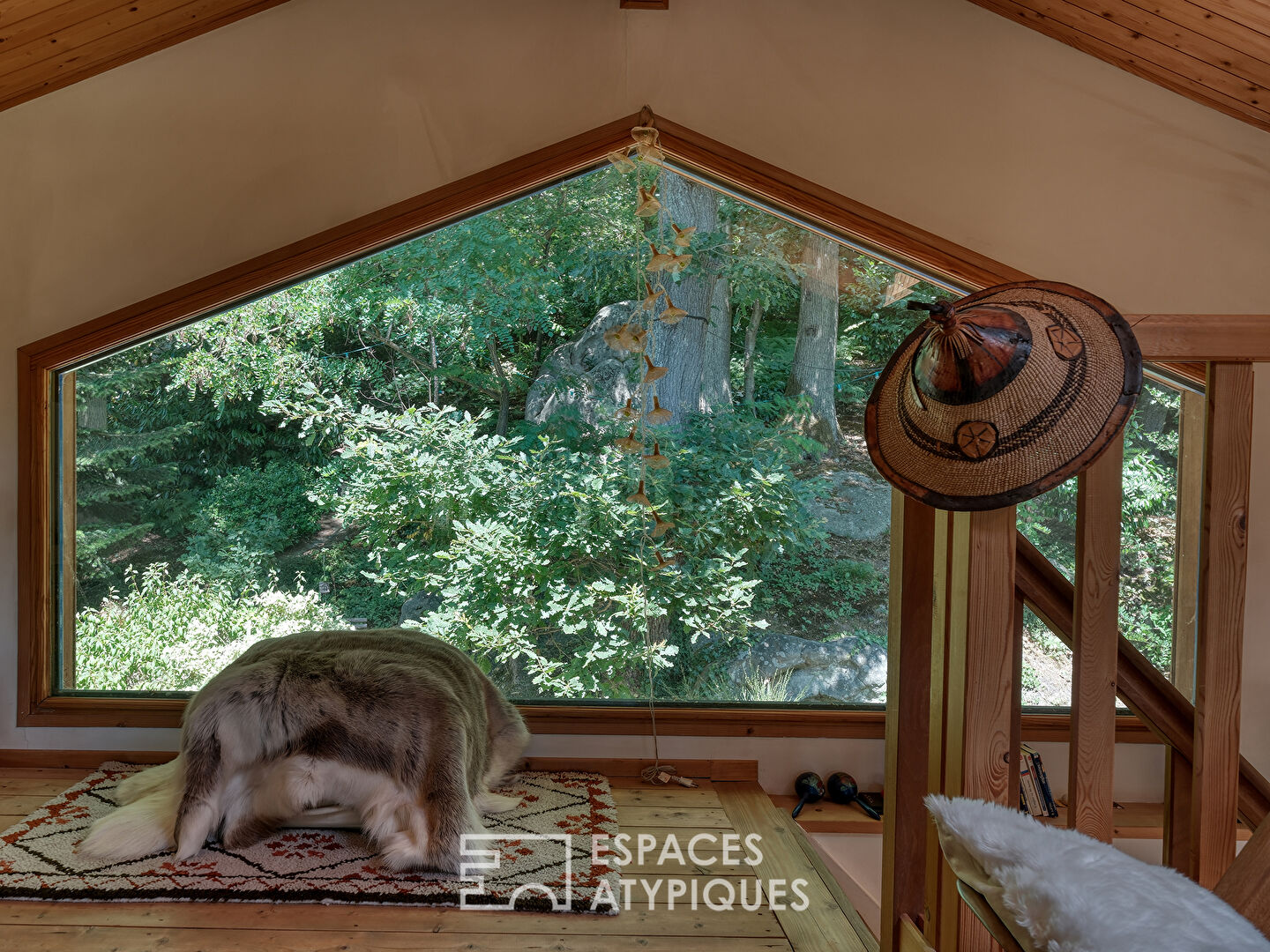 La maison ossature bois en plein coeur de la nature et avec une vue imprenable