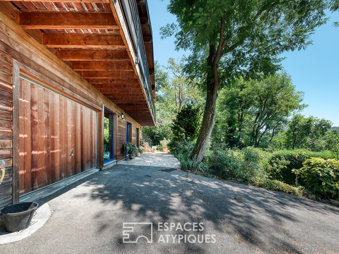 La maison ossature bois en plein coeur de la nature et avec une vue imprenable