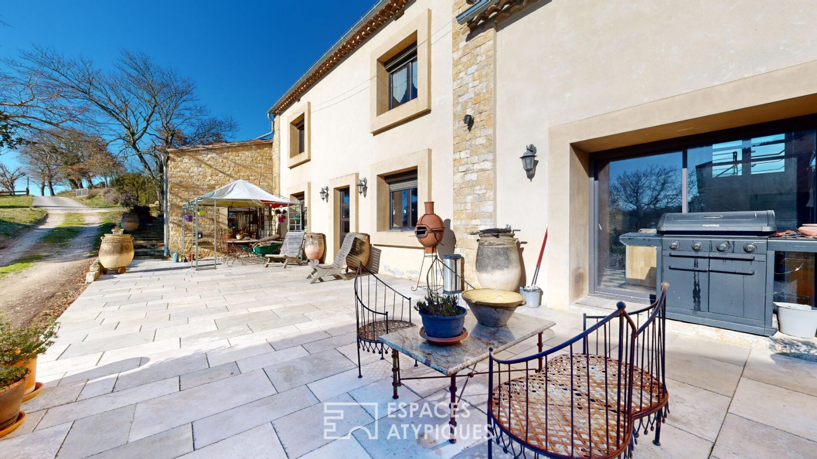 Propriété de Caractère sur 42 ha – Ferme du XIXe rénovée entre Carcassonne et Limoux