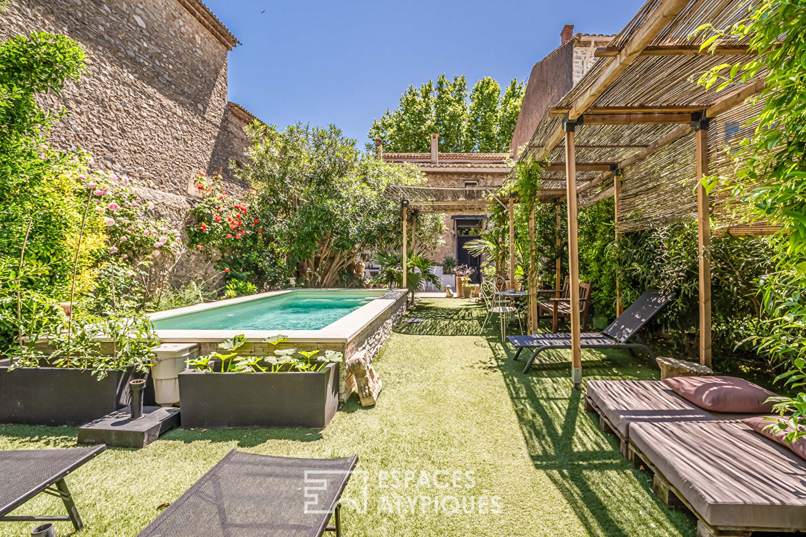 Winegrower’s house : An Oasis of Serenity in Canet