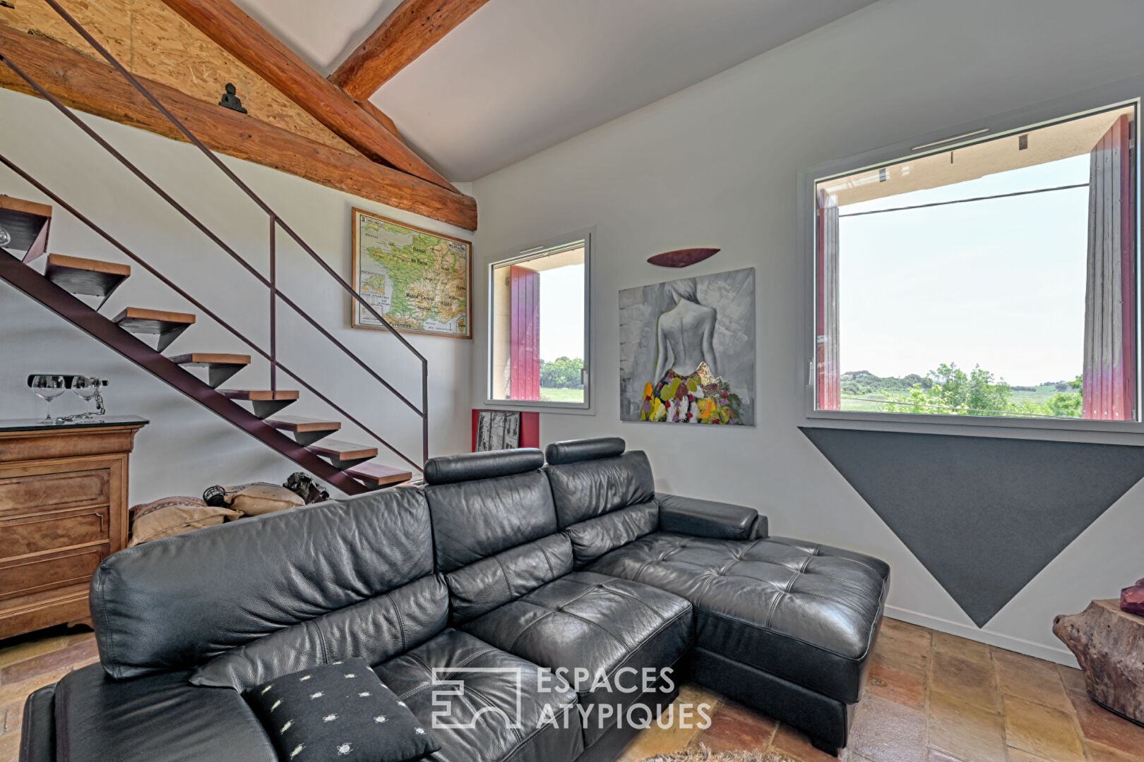 Appartement duplex plein de charme au sein d’un environnement verdoyant