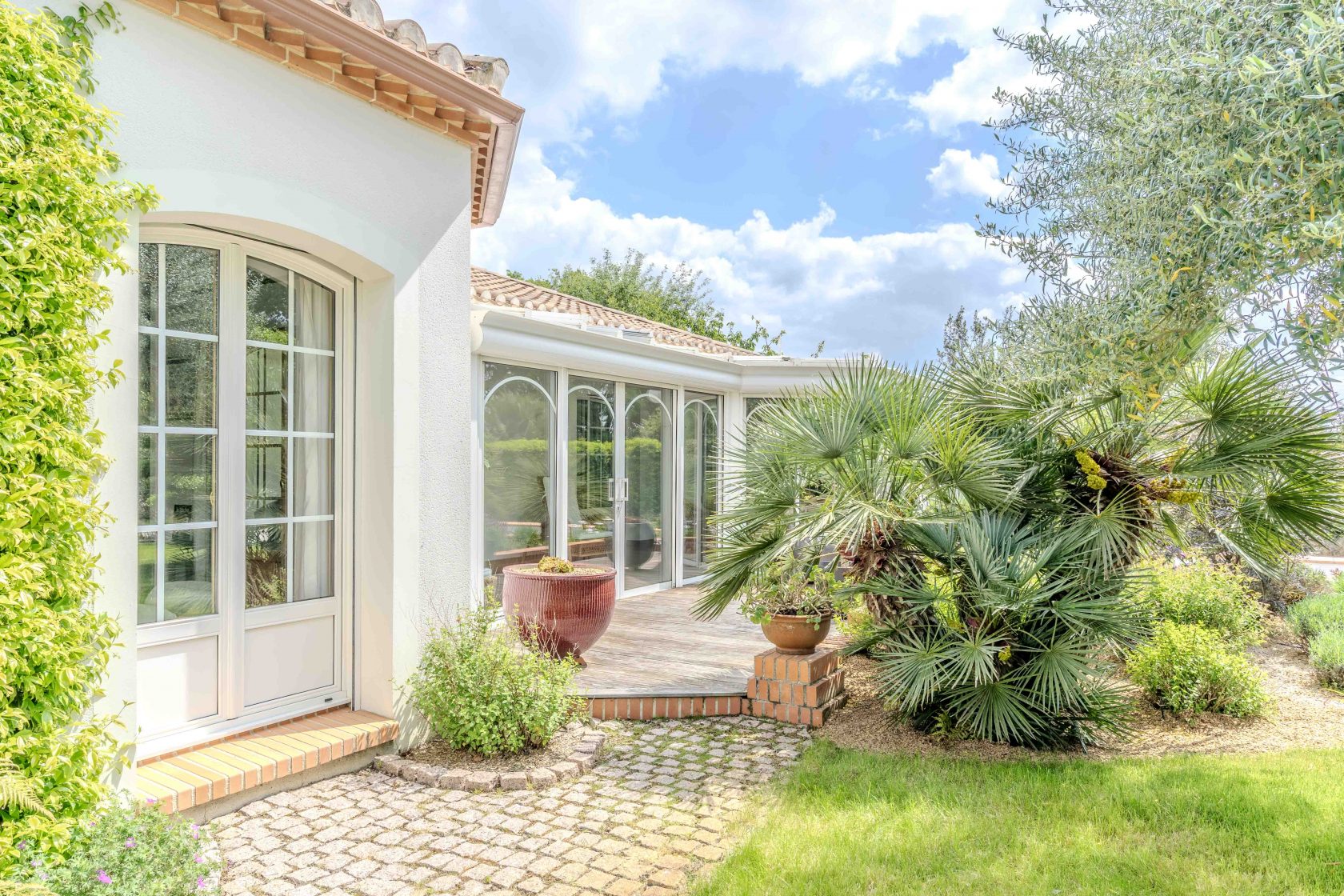 Villa de plain pied au coeur de Pornic sur son vaste terrain paysager