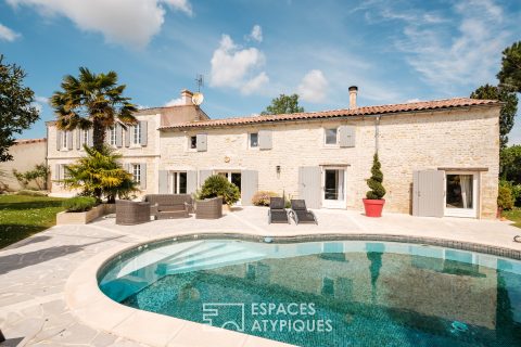 Authentic Charentaise eight kilometers from the Old Port of La Rochelle